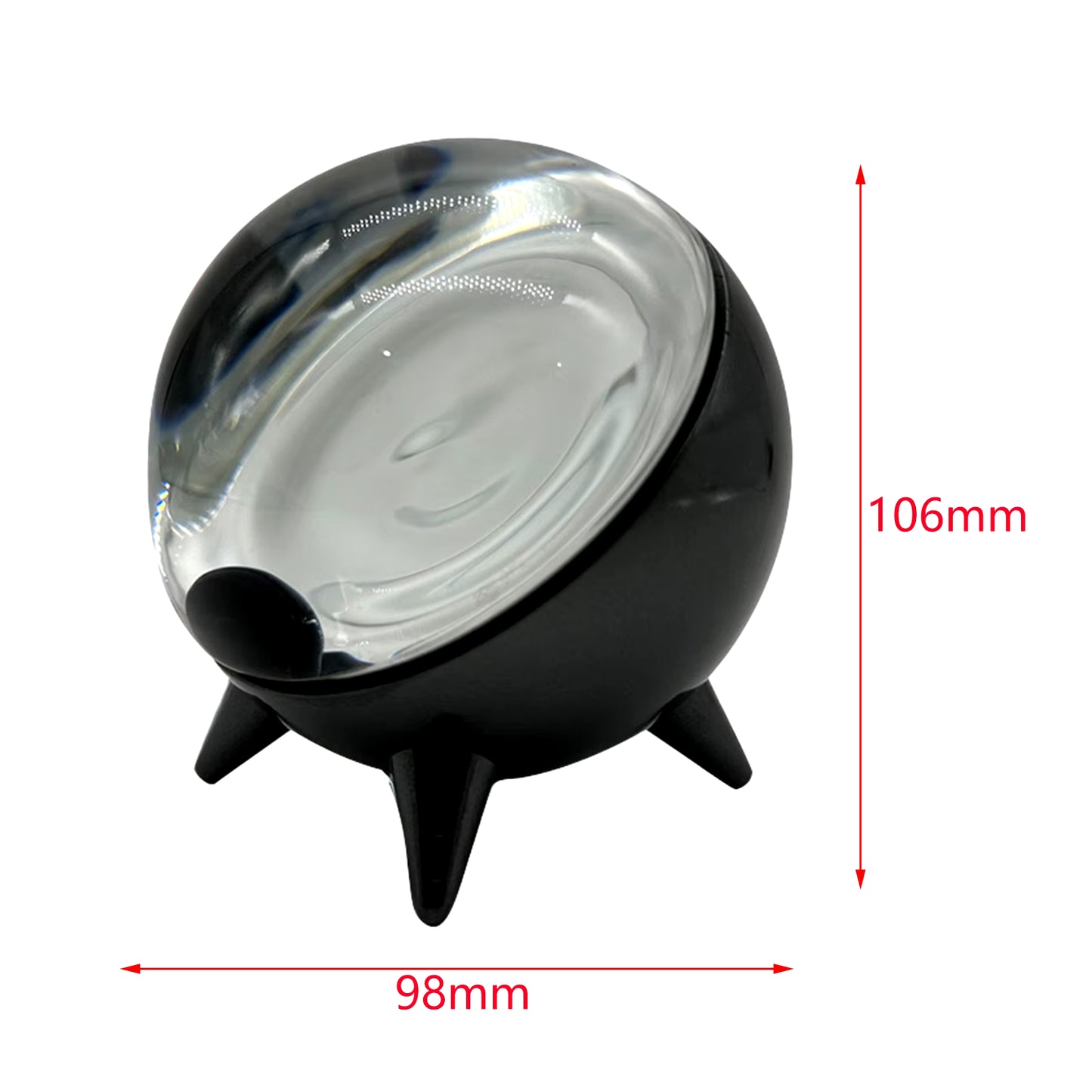 Ferrofluid Music Rhythm Lamp Magnetic Fluid Pickup Desktop Speakers Companion Visual Display Lamp Dancing Magnet Liquid Toy Gift