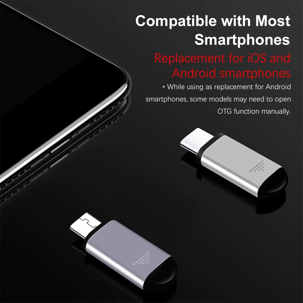 Mobile Phone Remote Control Typec for Iphone IR Blasters Adapter Universal IR Infrared Smart Remote for TV Air Conditioner Fan
