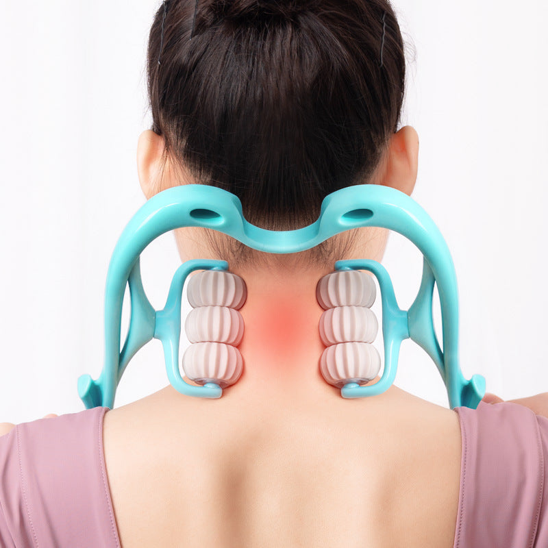 Multifunctional Neck Massage Roller Tool