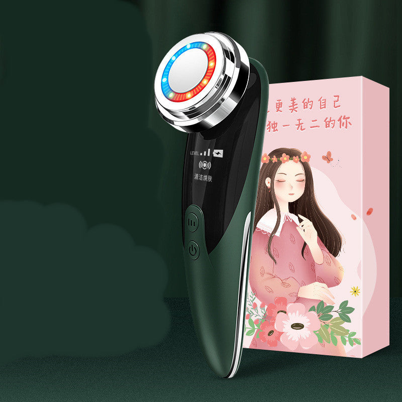 My Store skin rejuvenation beauty device with LED light therapy and ergonomic design
