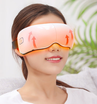 Bluetooth Eye Mask with Hot Compress & Massage