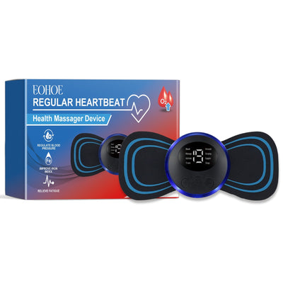 EOHOE regular heartbeat health chest massage device with digital display and ergonomic design