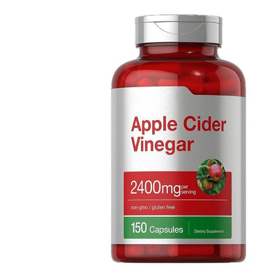 Apple cider vinegar dietary supplement bottle with 150 capsules natural health supplements for weight loss